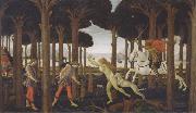 Sandro Botticelli Novella di Nastagio degli Onesti Spain oil painting artist